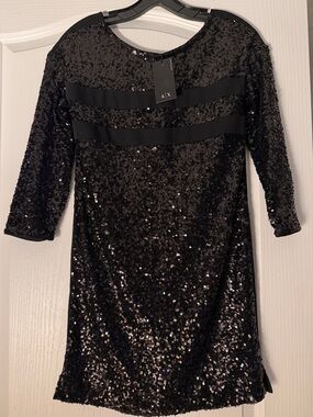 Armani Exchange | Dresses | Armani Exchange Black Sequin Dress Size 4 | Poshmark Armani Exchange | Dresses | Armani Exchange Black Sequin Dress Size 4 | Poshmark